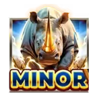 Minor Jackpot Rhino symbol