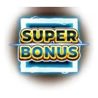 Super Bonus Rhino symbol in a blue frame